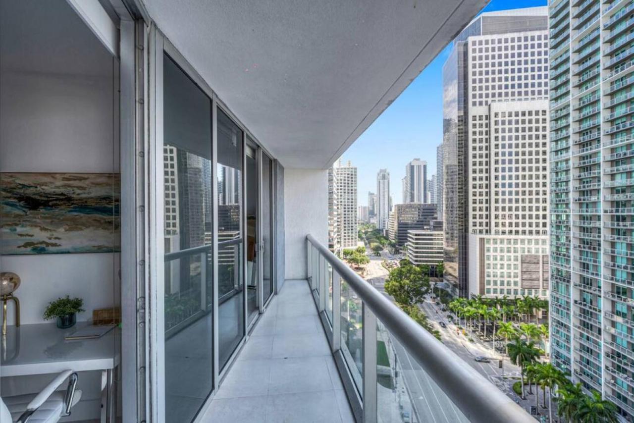 Modern 1 Bed Icon Brickell With Amazing Views Apartment Miami Exterior photo