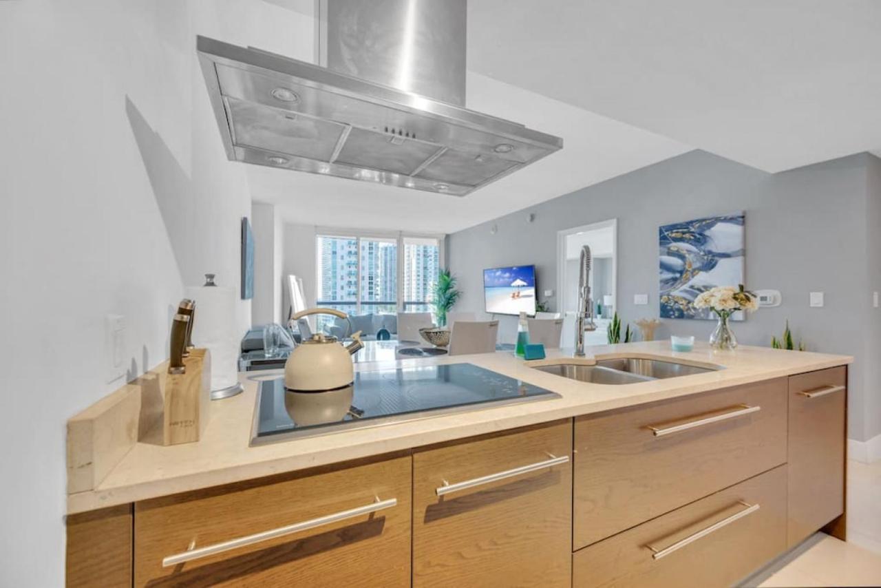 Modern 1 Bed Icon Brickell With Amazing Views Apartment Miami Exterior photo
